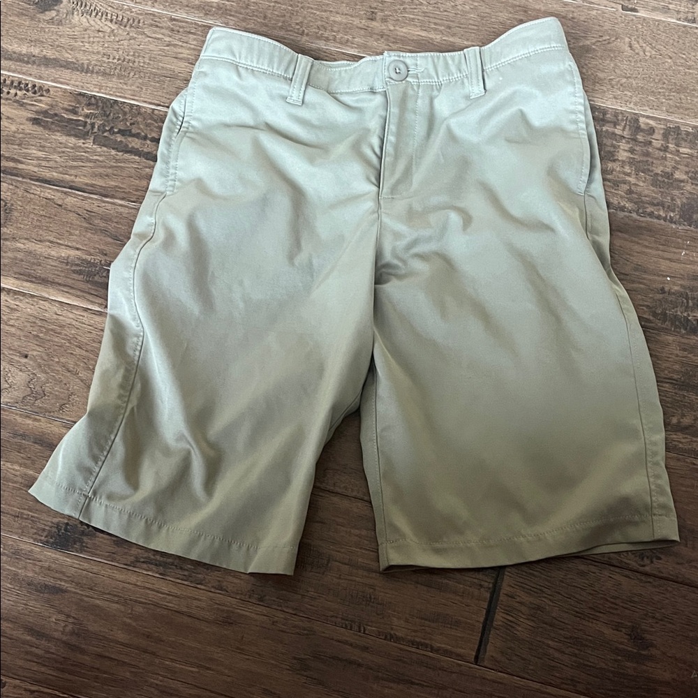 Under Armour Men's Khaki Flat Front Shorts